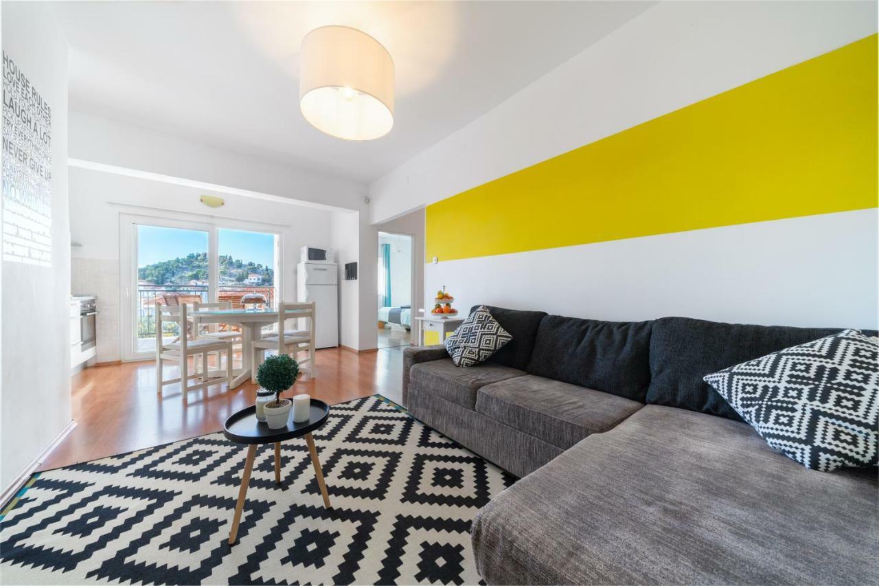 Perla Alba Apartments Трибунь Экстерьер фото